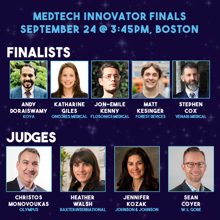 Medtech Innovator 2019 Finalists